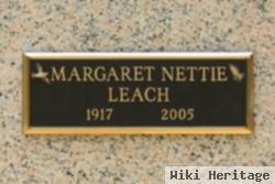 Margaret Nettie Derry Leach