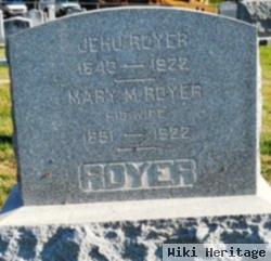 Mary M. Bowers Royer