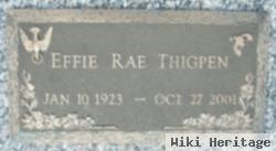 Effie Rae Thigpen