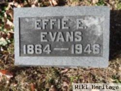 Effie E Evans