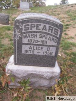 Alice B Stevenson Spears