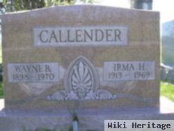 Irma H Callender