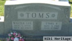 Walter Lee Toms, Sr