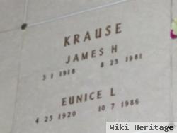 Eunice L Krause