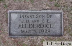 Infant Son Allderdice