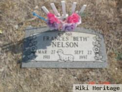 Frances Elizabeth "beth" Britton Nelson