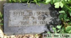 Effie M Seaman