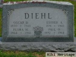 Oscar D Diehl