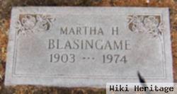 Martha H Blasingame