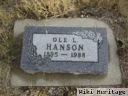 Ole L Hanson