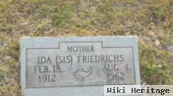 Ida "sis" Friedrichs