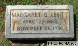 Margaret D. "maggie" Quisenberry Abbitt