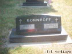 Harold F Bornoff