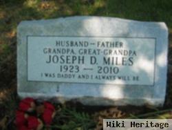 Joseph D. Miles