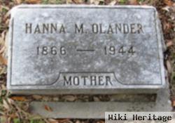 Hanna M. Olander