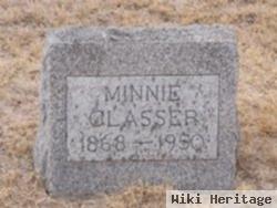 Wilhelmina M "minnie" Lippe Glasser