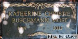 Katherine Christie Buschmann Most