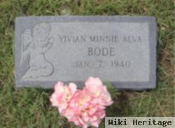 Vivian Minnie Alva Bode