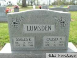 Donald Kenneth Lumsden