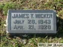 James T Wicker