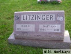 Mary Ann "jinx" Litzinger