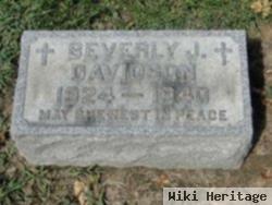 Beverly J Davidson