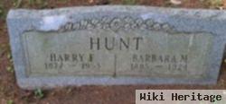 Barbara M Hunt