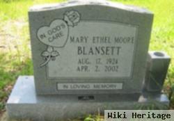 Mary Ethel Moore Blansett