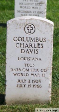 Columbus Charles Davis