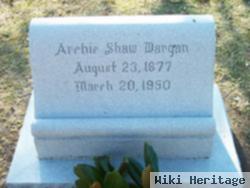 Archie Shaw Dargan, Sr