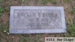 Savilla Robeson Bohne