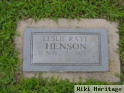 Leslie Raye Henson