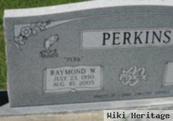 Raymond Wayne "perk" Perkins