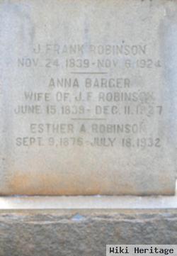 Esther A. Robinson