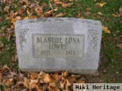Blanche Edna Lowry