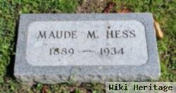 Maude M Hess