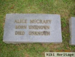 Alice Mccrary