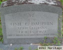 Rachel Belzonie "onie" Geoghagan Dauphin