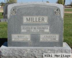 Johanas "john" Miller