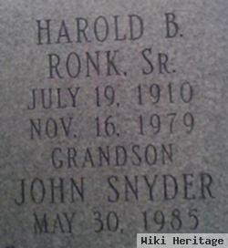 Harold B. Ronk, Sr