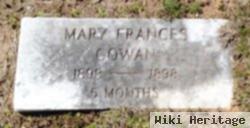 Mary Frances Cowan