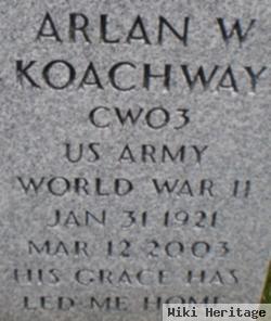 Arlan W Koachway