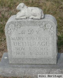 Mary Caroline Detherage