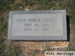 Lucy Elizabeth Baker Gibson