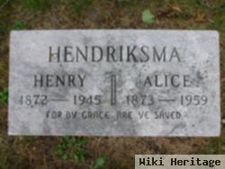 Henry Hendriksma