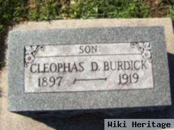 Cleophas Dillman Burdick