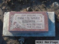 Annette Marie Bowman