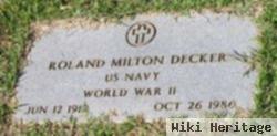 Roland Milton "ron" Decker