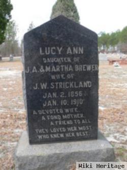 Lucy Ann Brewer Strickland