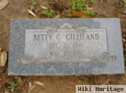 Betty C Gilliland